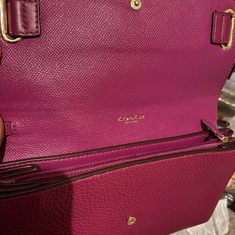 Coach Gain Leather Wristlet View 2